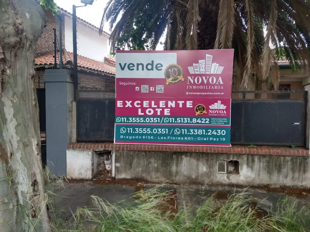 Lote con Casa a reciclar en Venta, Av. Belgrano 500, Bernal!