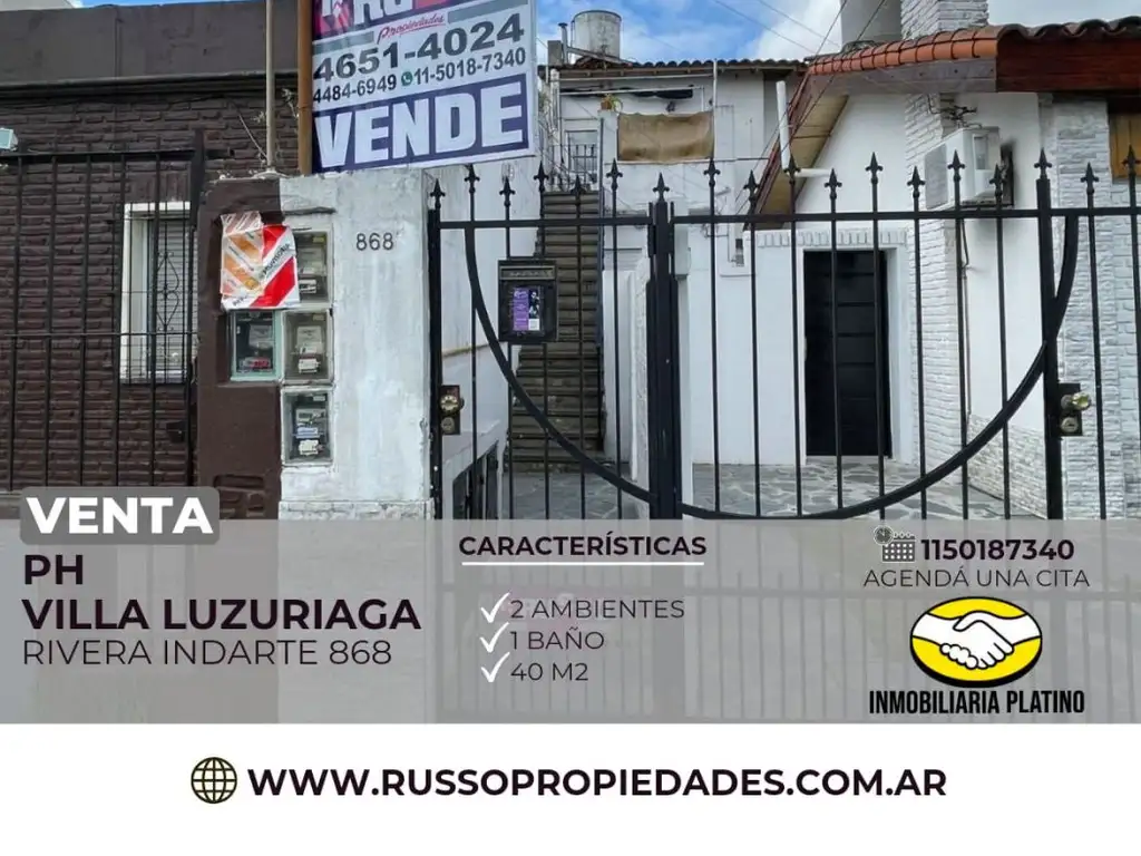 Venta PH 2 ambientes San Justo