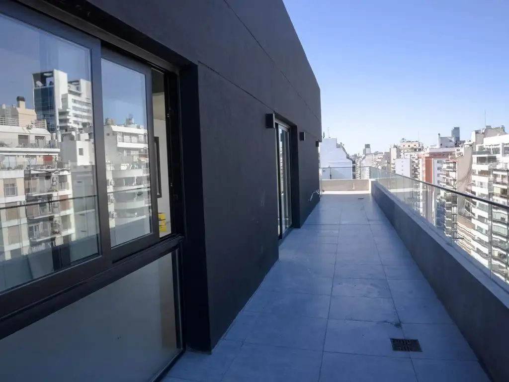 Espectacular departamento 2 amb con terraza ultimo piso Palermo