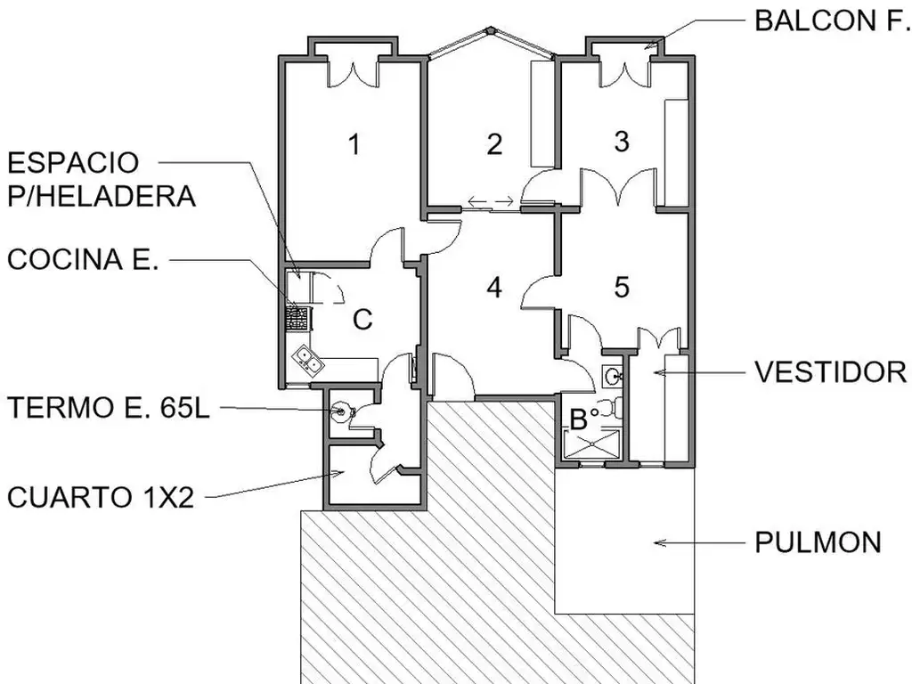 Departamento - Balvanera