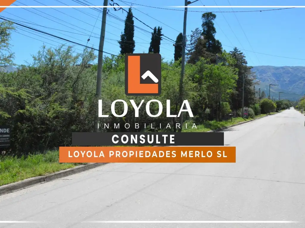 Lote de 1000 m2 sobre Cerro Las Lajas - Gas natural, asfalto