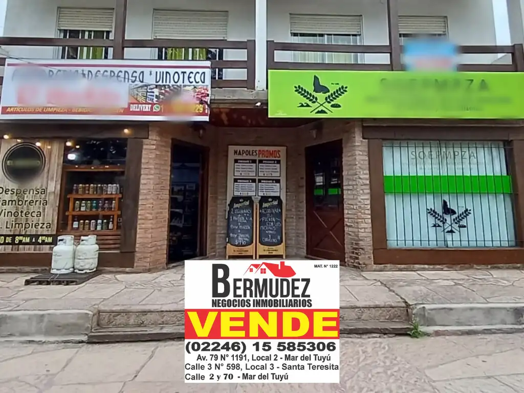 Local comercial venta Mar del tuyu calle  79 entre 3 y 4