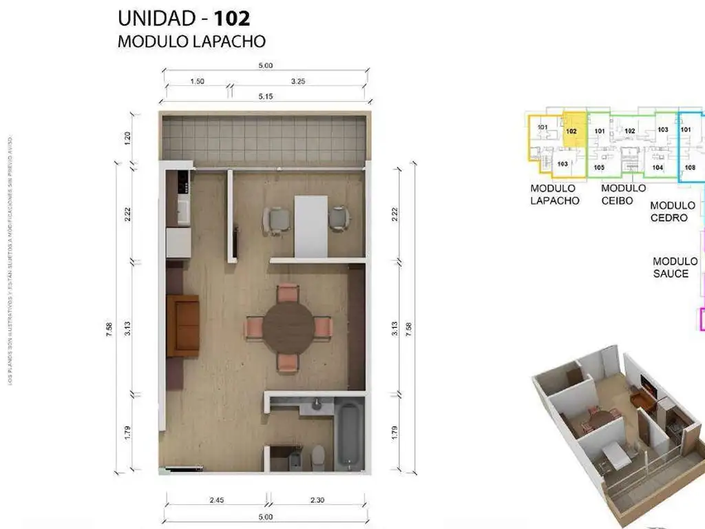 Departamento en Venta - 2 Amb c/ Balcon y Amenities - Villa Martelli