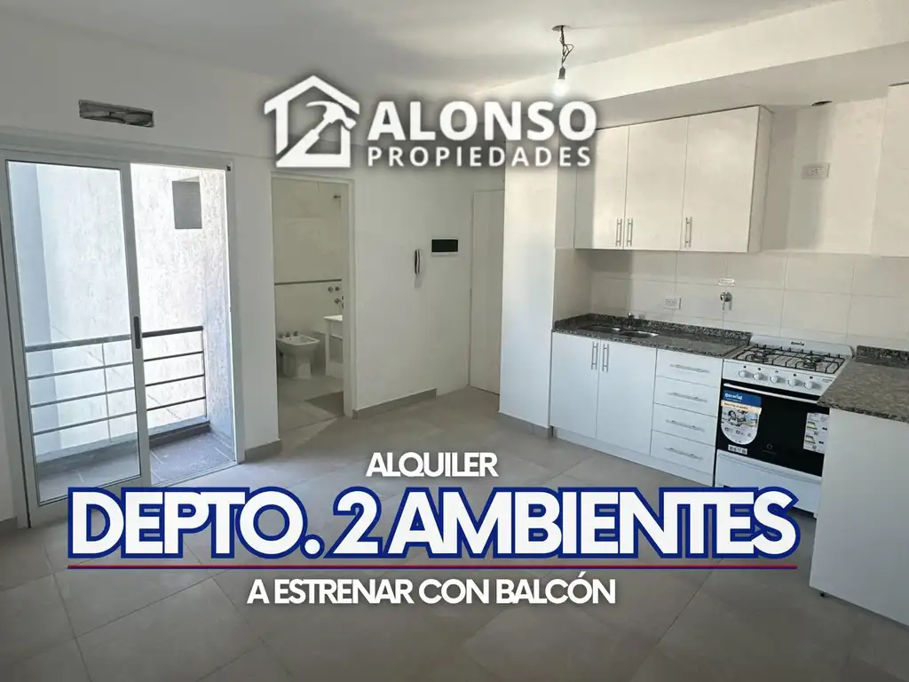 DEPARTAMENTO 2 AMBIENTES CON BALCÓN EN ALQUILER EN LANUS