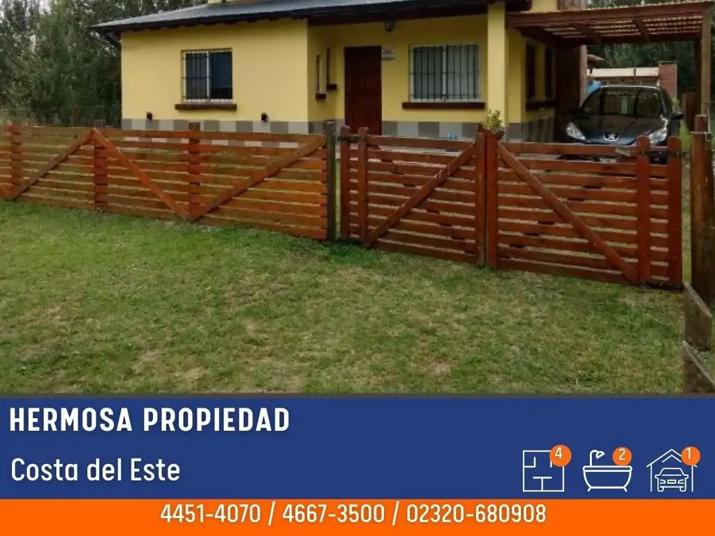 Casa - Venta - Argentina, Costa del Este - Los Girasoles 1094