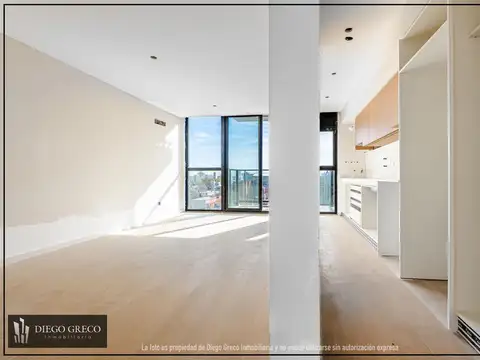 Departamento 3 ambientes con 2 baños