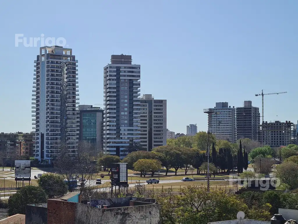 Venta monoambiente a estrenar con patio exclusivo y parrillero