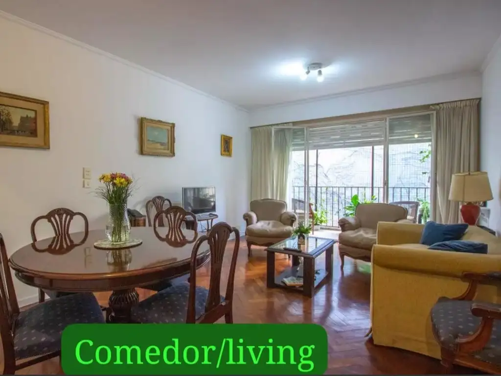 VENTA DEPARTAMENTO 3 AMBIENTES+DEPENDECIA CON BALCÓN CORRIDO RECOLETA CABA