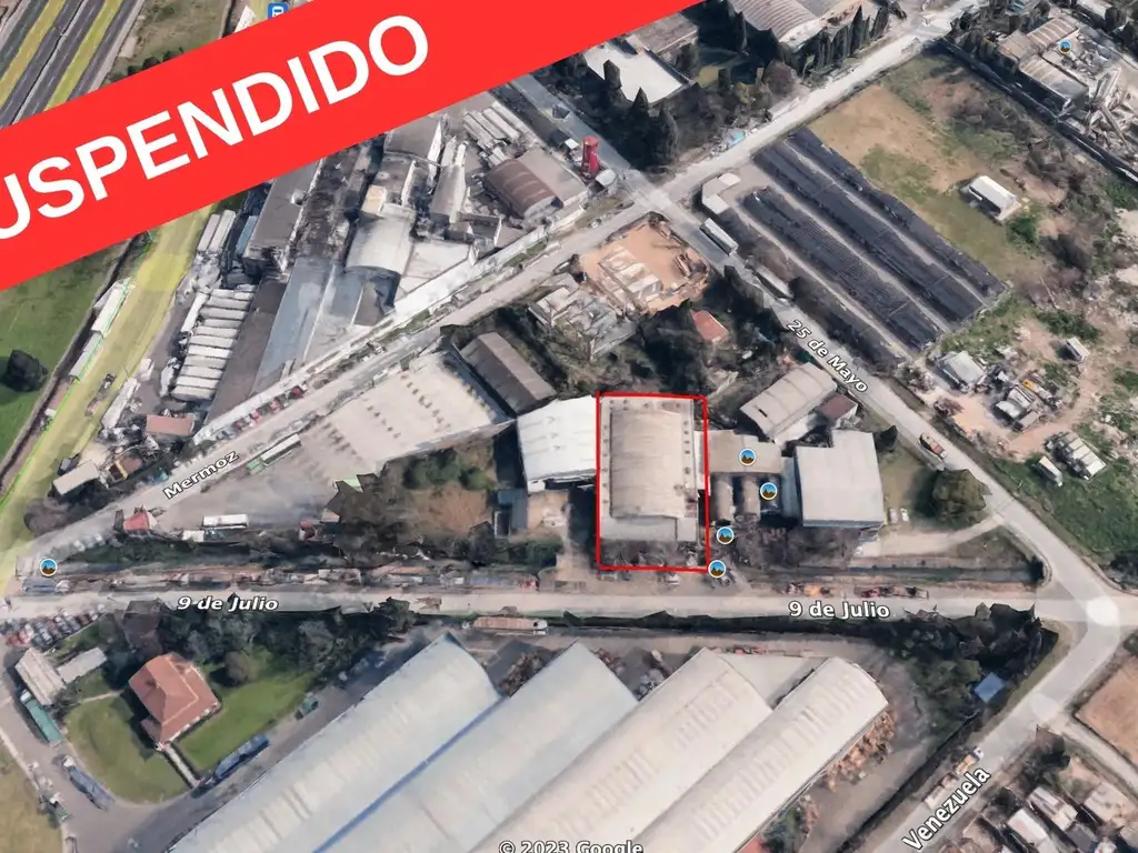 Establecimiento Industrial de 1300 m2 cubiertos, en El Talar