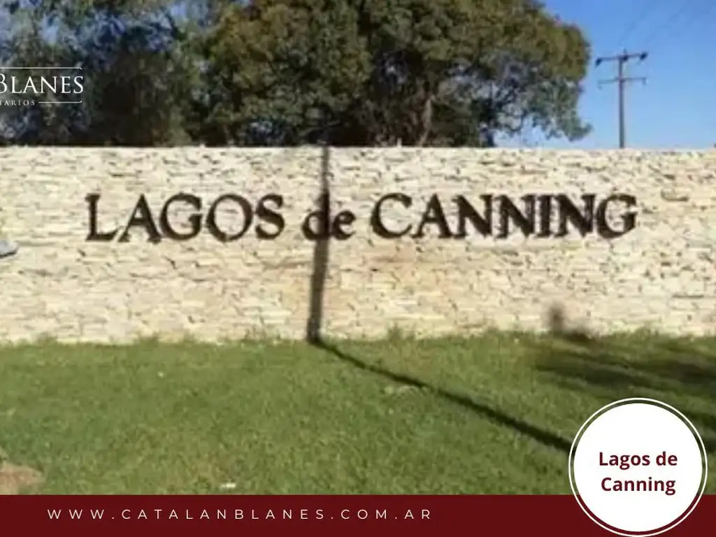 CANNING - LOTE EN LAGOS DE CANNING