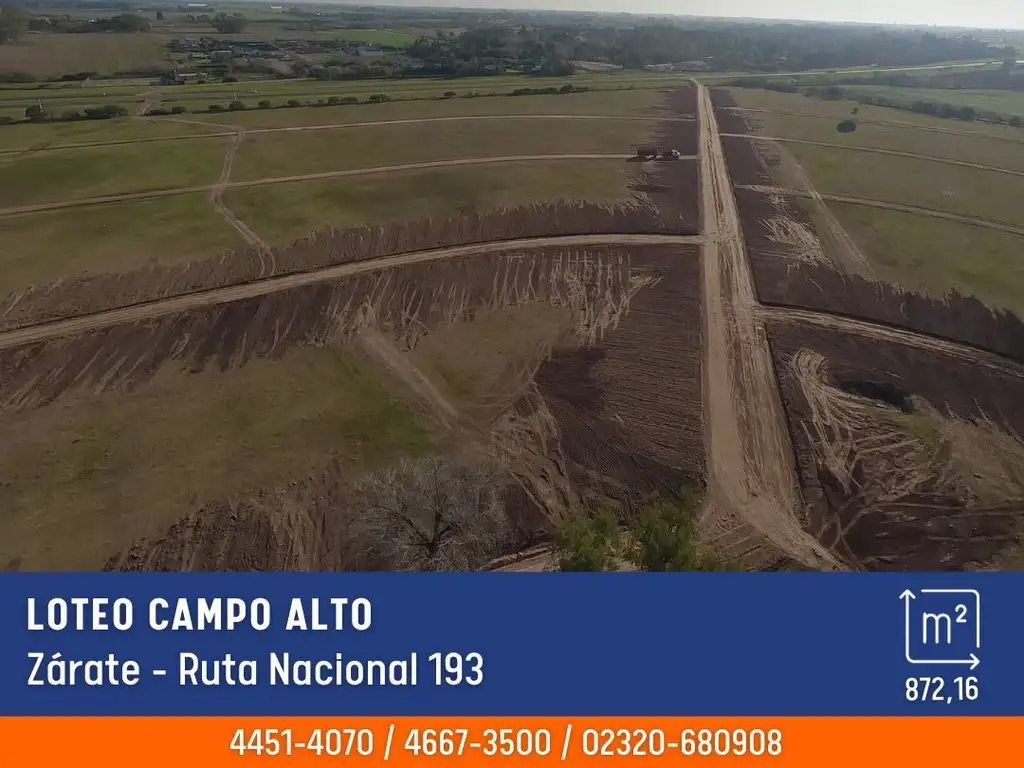 Lote - Venta - Argentina, Zárate - Ruta Nacional 193