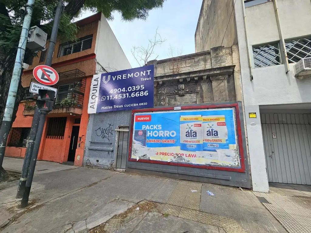 Terreno para uso comercial en Caballito / Parque Chacabuco