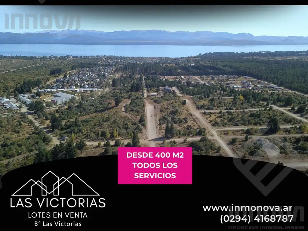 Terreno en  Barrio Las Victorias san carlos de bariloche