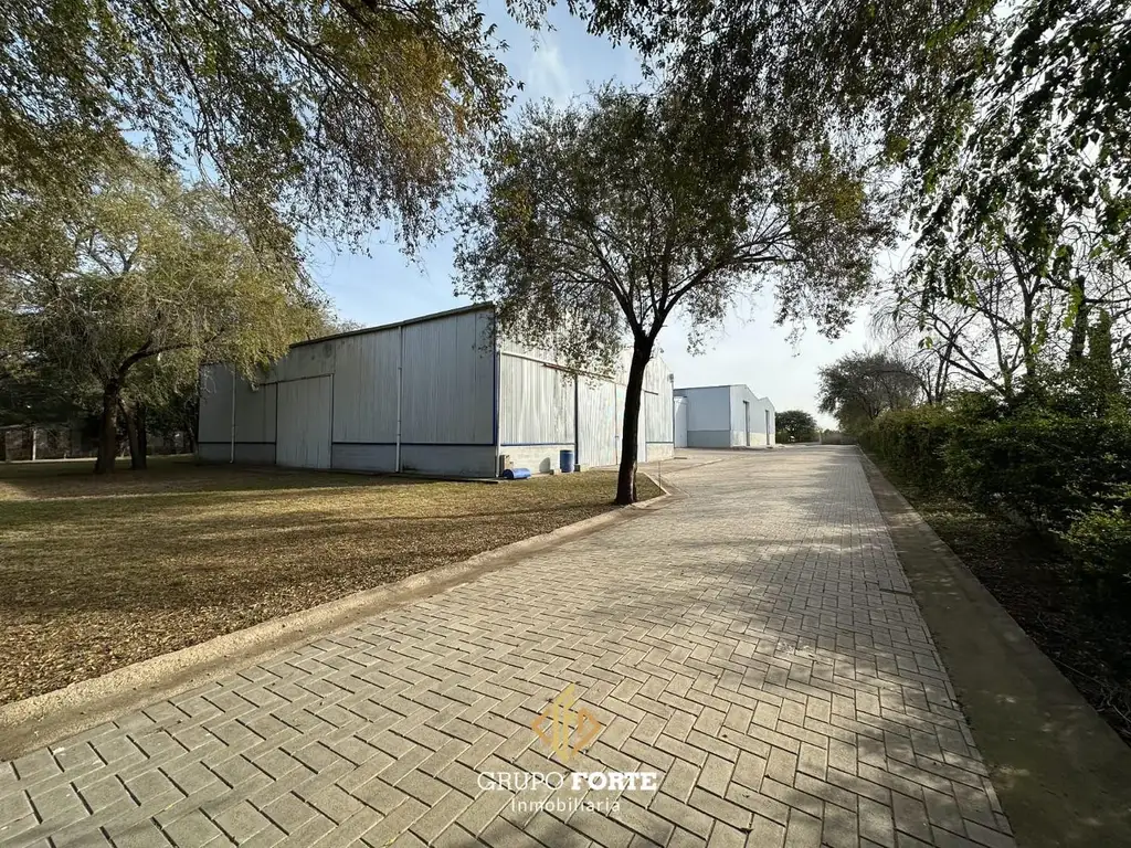 Predio Industrial, 4 naves y 1 galpón