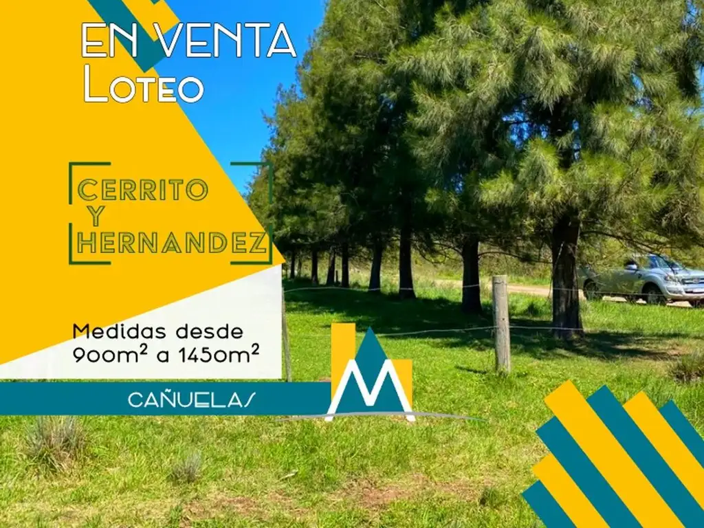 Terrenos - Lotes en venta - Barrio abierto en Cañuelas.