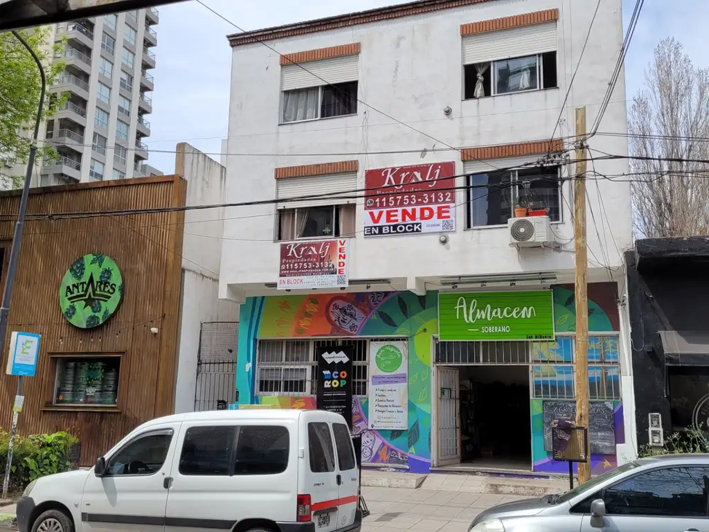 VENTA EN BLOCK - local comercial + casa + 2 deptos 3 ambientes | ZONA GASTRONOMICA POR EXCELENCIA