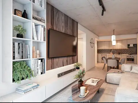 Departamento 2 ambientes con 1 baño