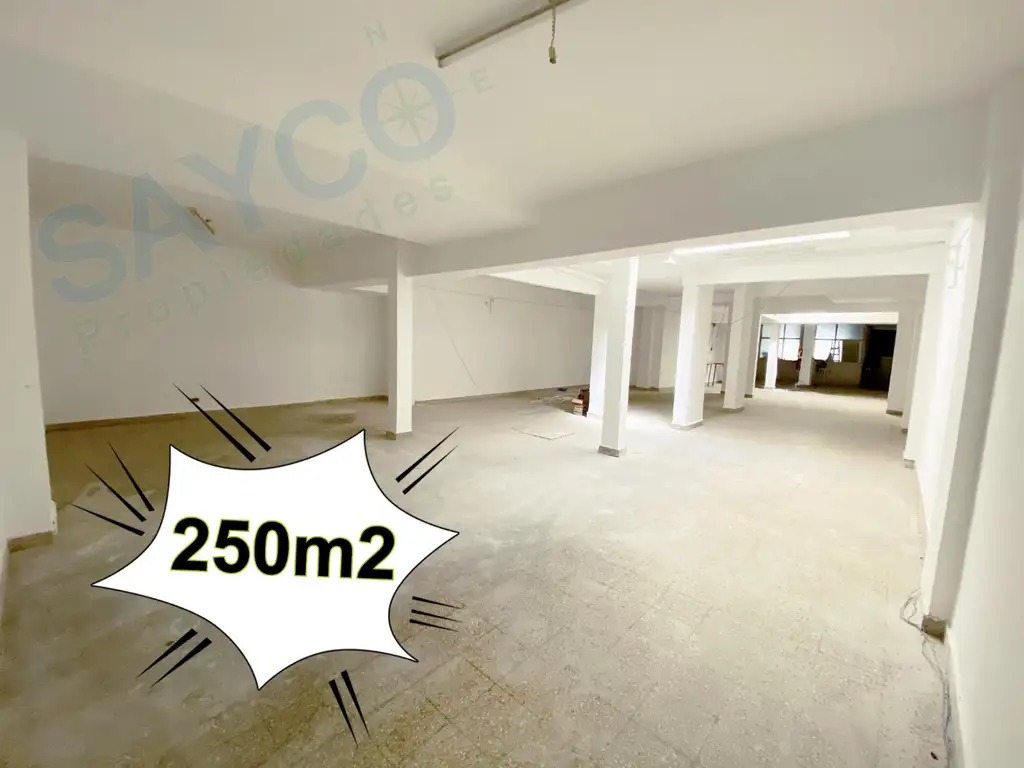 250m2 apto varios rubros