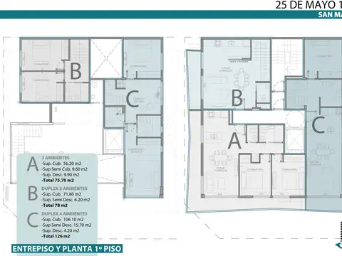 Departamento en Venta en General San Martin, USD 225.000