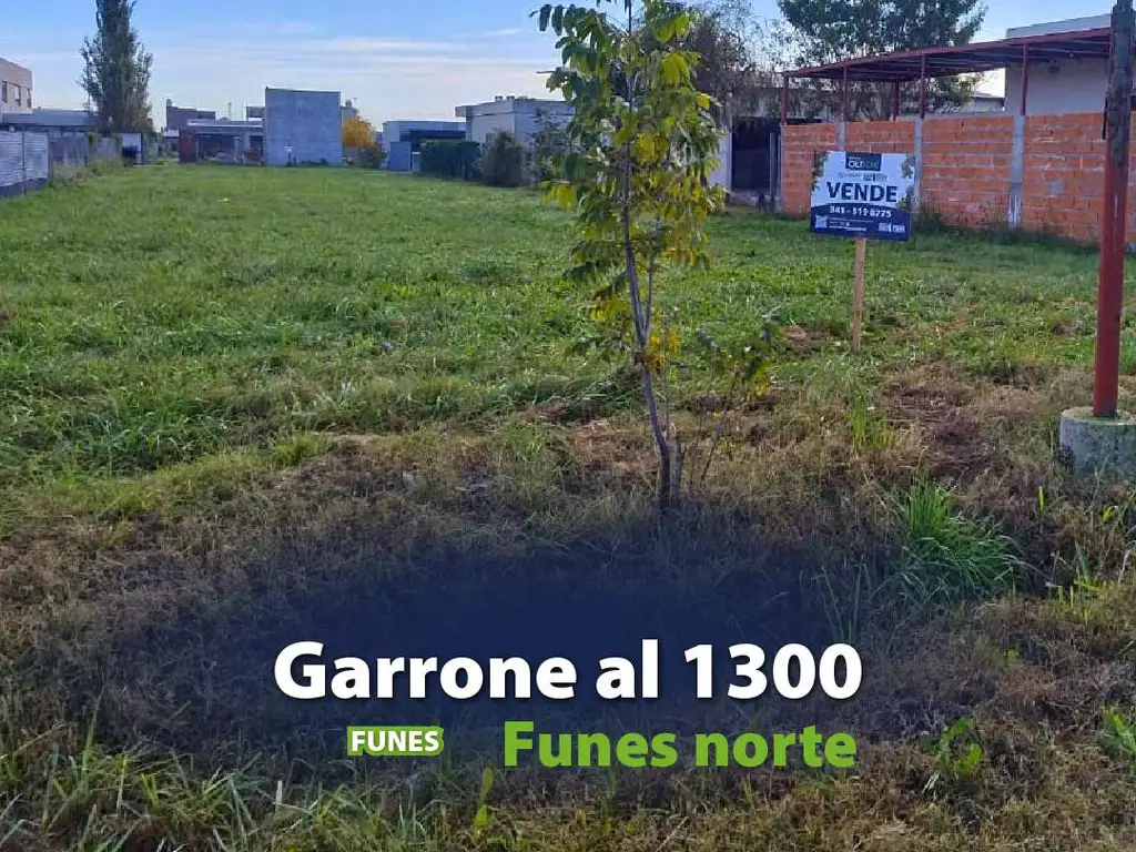 Terreno en Funes norte