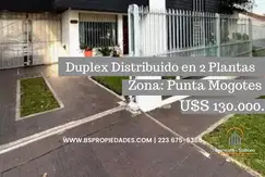 Duplex 4 Amb con Parque, Quincho y  Garage a metros del Mar