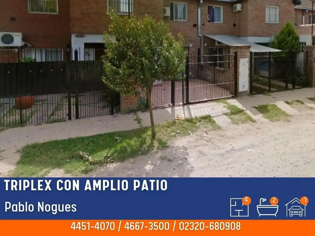 Casa - Venta - Argentina, Ingeniero Pablo Nogués - Yatasto 522