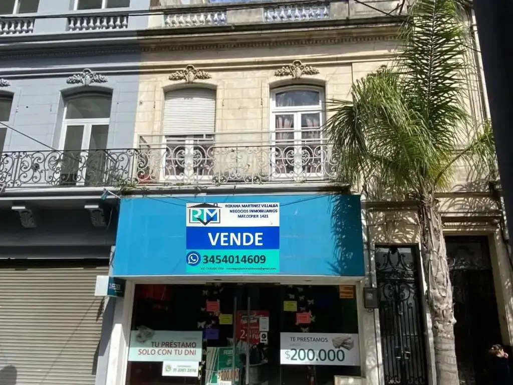 Oportunidad Propiedad en Peatonal- Local céntrico + Depto.