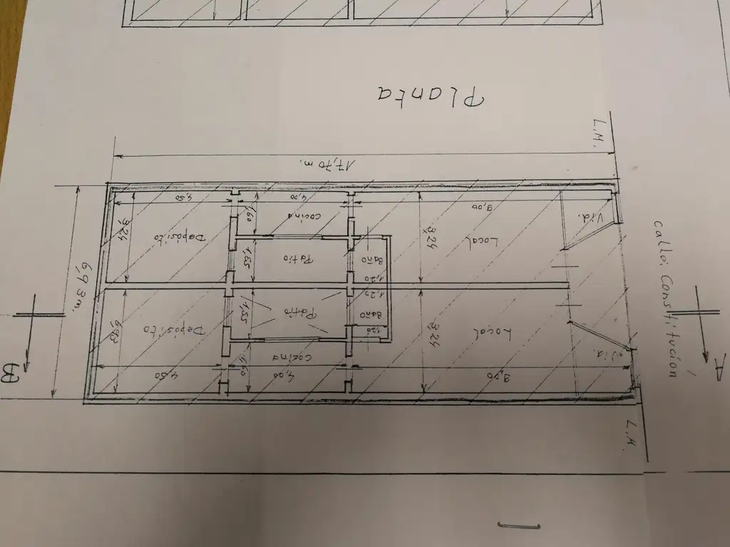 2 LOCALES +  VIVIENDA - CON RENTA - VENTA EN BLOCK-ESPACIO AÉREO.