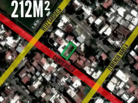 Terreno en Venta - 212m2 - Avellaneda