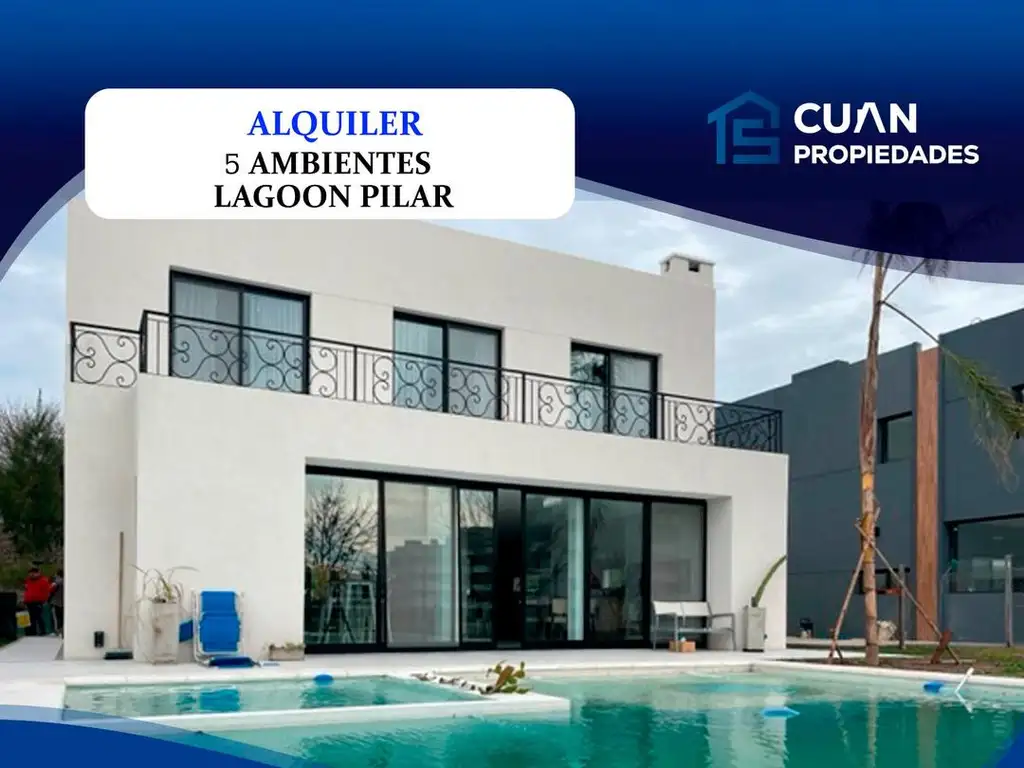 Lagoon Pilar casa en venta o alquiler temporal