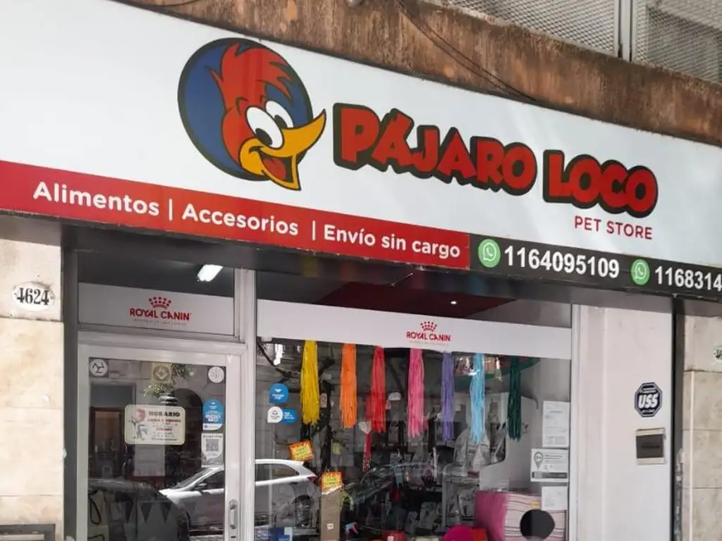 Fondo de comercio en Venta, Pet Shop, Villa Urquiza