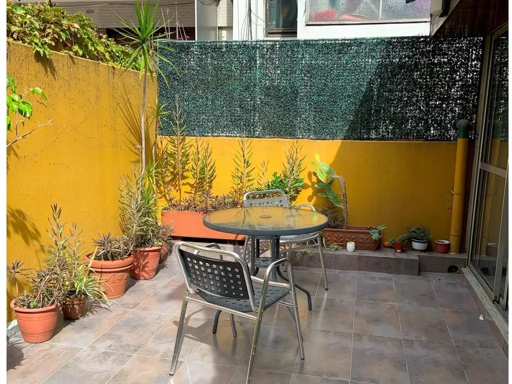 Alquiler Temporario en Palermo, 3 ambientes con patio, 4 PAX