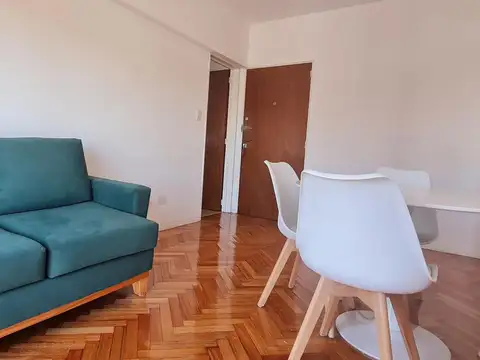 Departamento de 2 Ambientes con Excelente luminosidad y Amplia Conectividad- En Alquiler