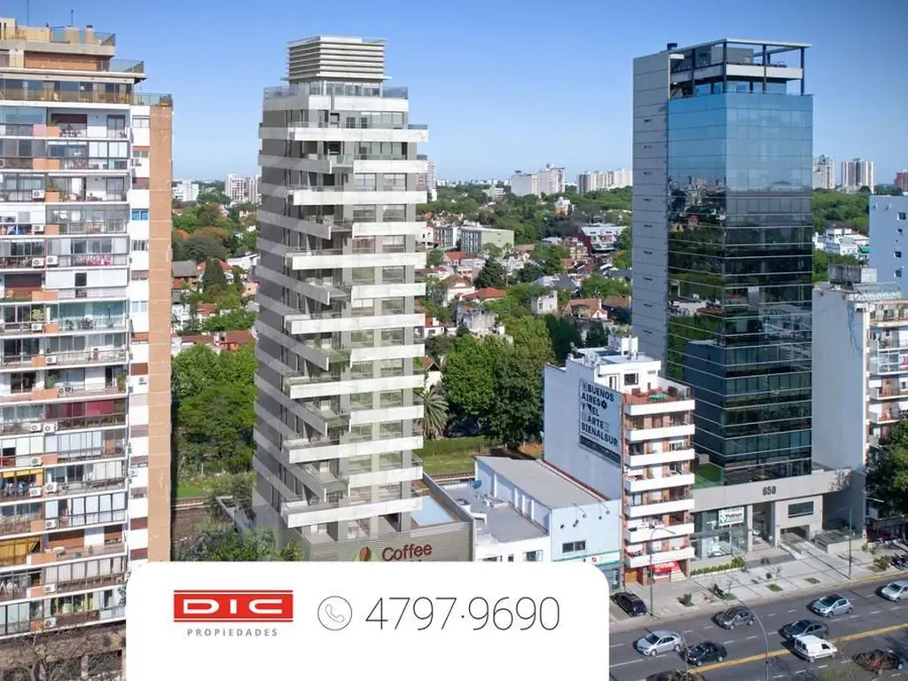 Av. Libertador 602 | Edificio LUQ | Departamentos 2 y 3 ambientes