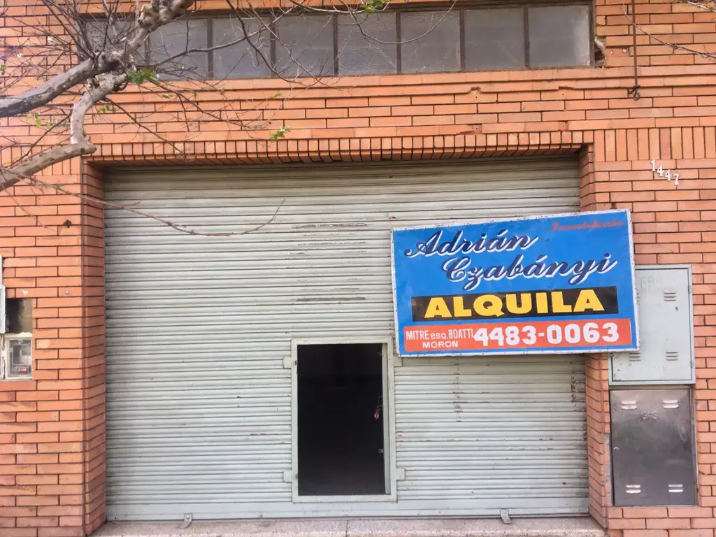 MORON SUR - LOCAL COMERCIAL- APTO VARIOS RUBROS