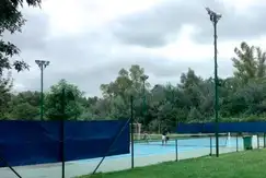 Actividades deportivas futbol, tenis en el Barrio cerrado, La Cañada de Pilar