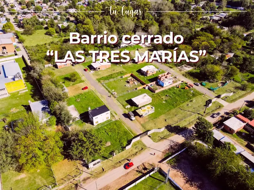 VENTA LOTE BALDIO DE  245 M2  (SOBRE ASFALTO A MTS DE  RUTA 197)