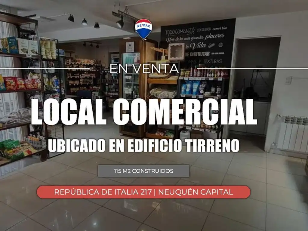 VENTA LOCAL COMERCIAL EN EDIFICIO TIRRENO, NEUQUEN