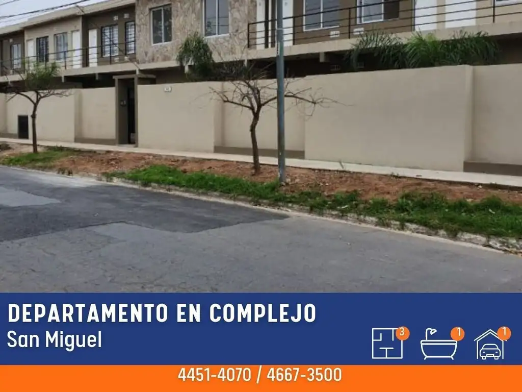 Departamento - Venta - Argentina, San Miguel - Cesar Malnatti 2215