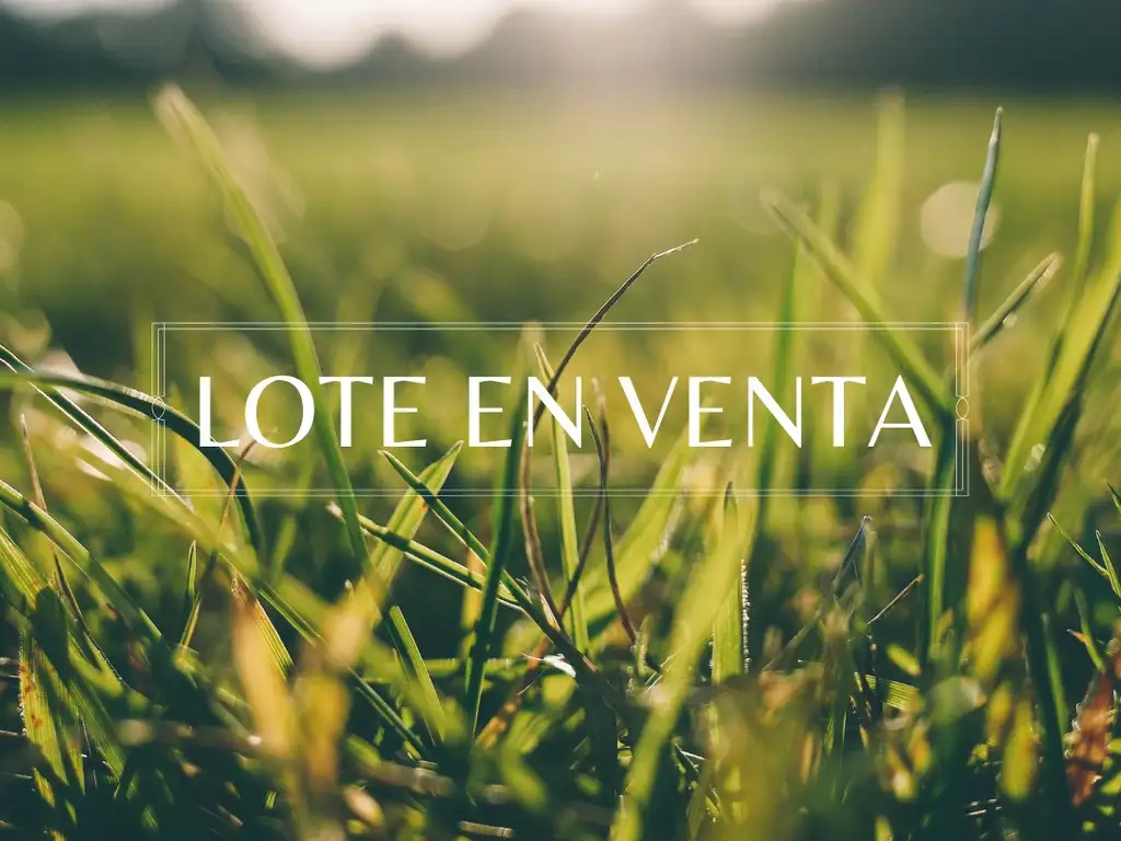 LOTES EN VENTA - CLUB DE CAMPO EL MIRADOR -