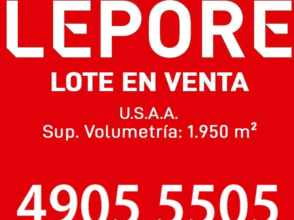 Lote - Venta - Argentina, Capital Federal - VIRREY LINIERS 900