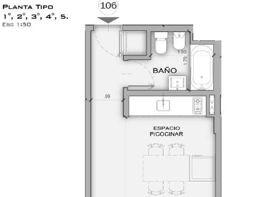 Departamento en el emprendimiento Avenida Santa María de las