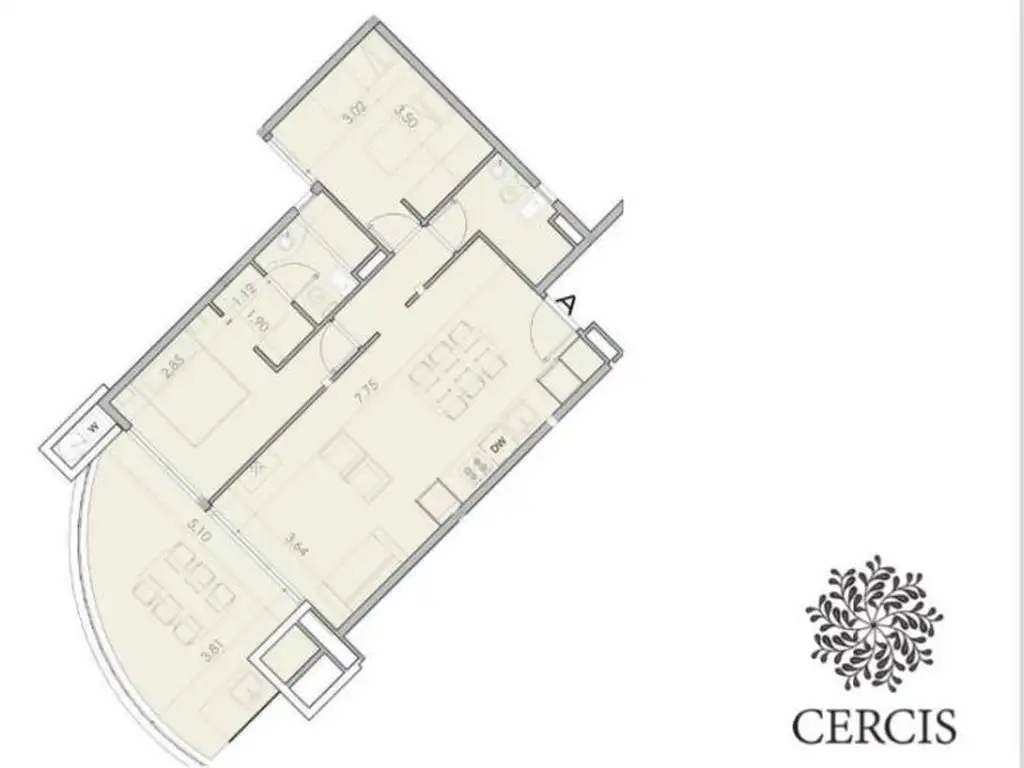 A5 | Departamentos en Pinamar - Excelente vista! (CERCIS -1° A)