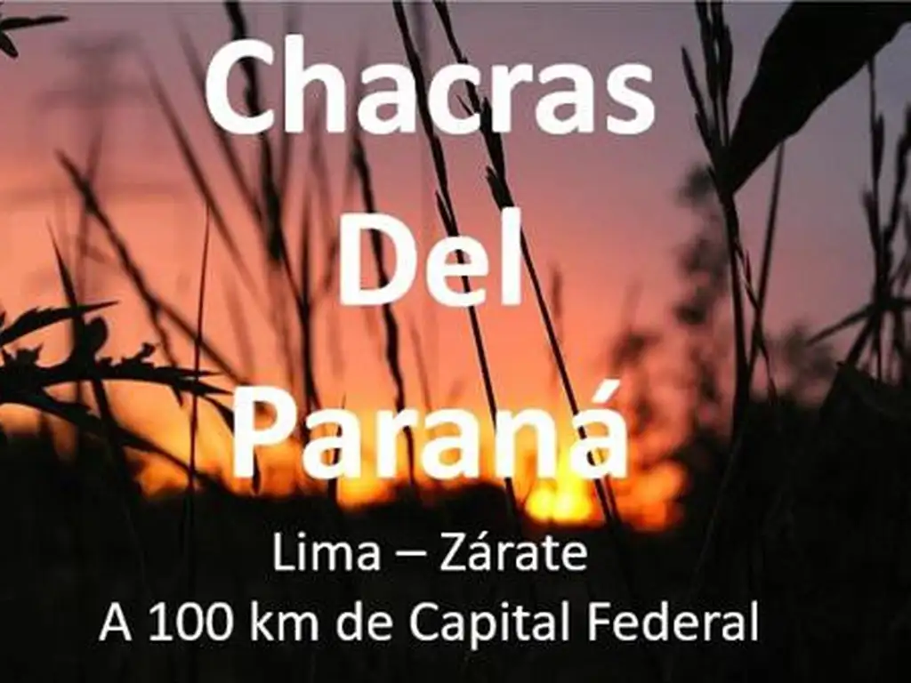 Chacras del Paraná - Terreno