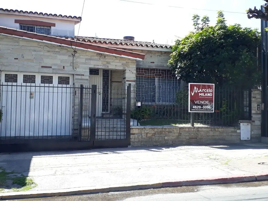 Chalet en una planta de 4 ambientes