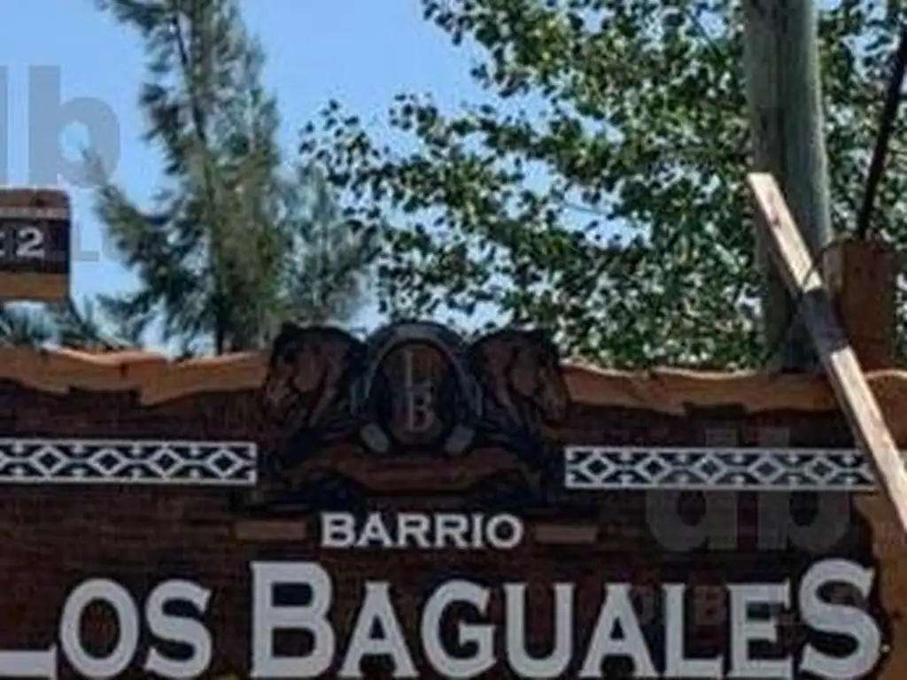 Terreno en  barrio LOS BAGUALES