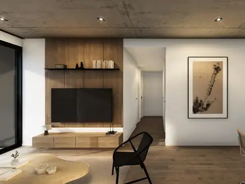 Departamento 2 ambientes con 1 baño