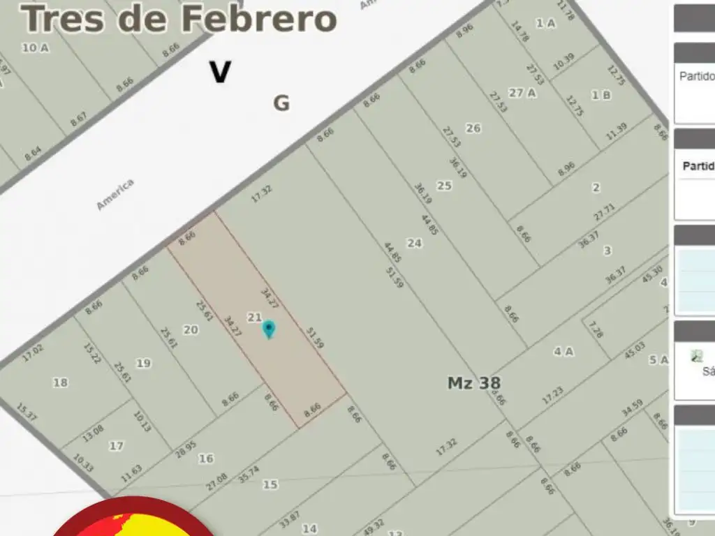 VENTA DE LOTE SAENZ PEÑA