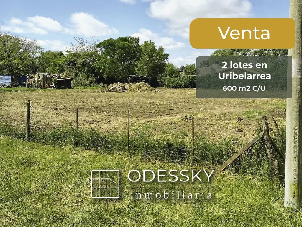 URIBELARREA - LOTE EN VENTA