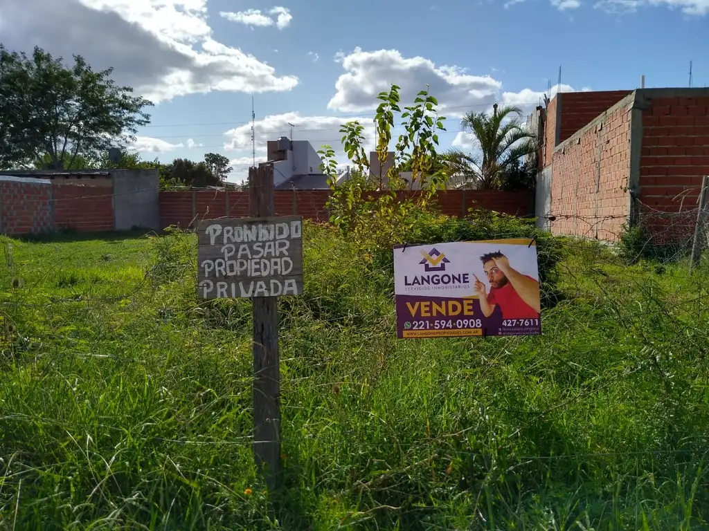 Terreno en Venta en La Plata [Cod: 161-13587]